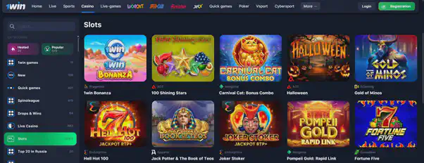 1win online games