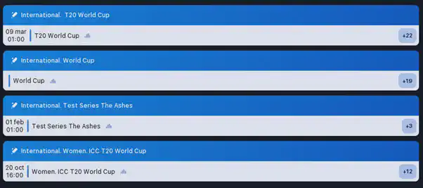 1win cricket bets